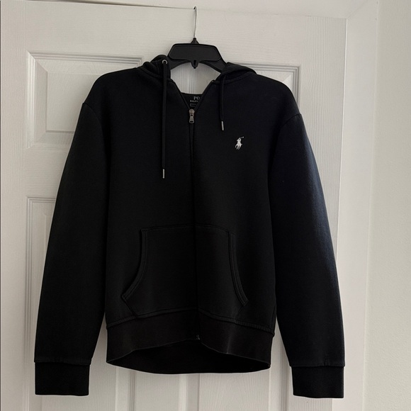 Polo Ralph Lauren Other - Polo by Ralph Lauren Black Zip-Up Hoodie Sweatshirt